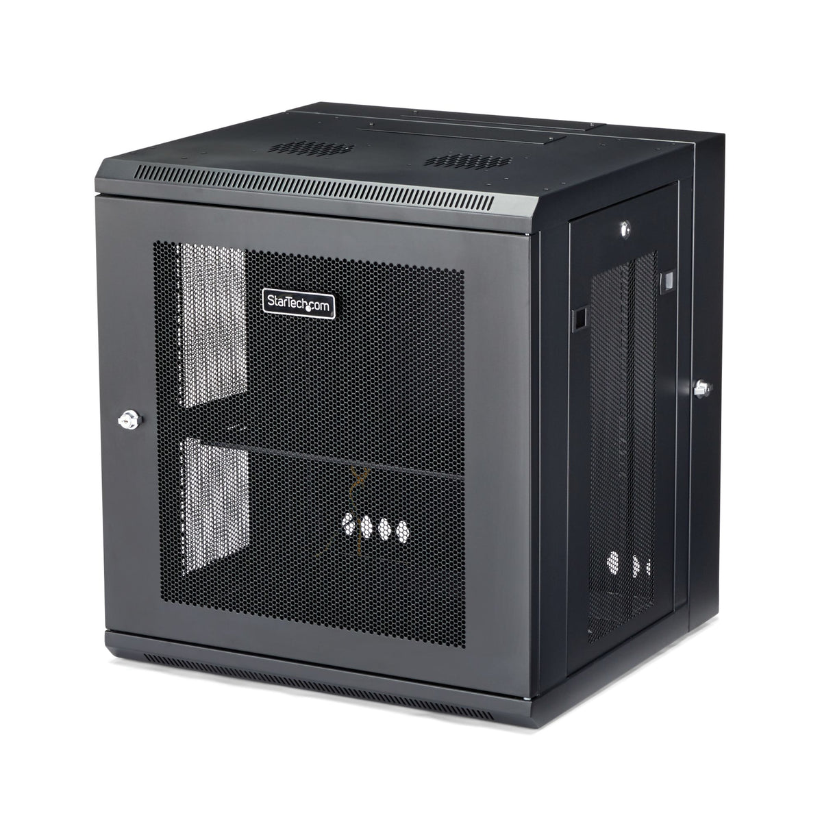 Startech Wall Mount Network Cabinet 12U Hinged Server Rack Enclosure