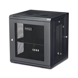 Startech Wall Mount Network Cabinet 12U Hinged Server Rack Enclosure