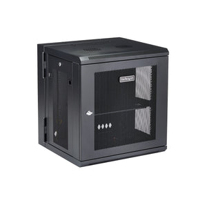 Startech Wall Mount Network Cabinet 12U Hinged Server Rack Enclosure
