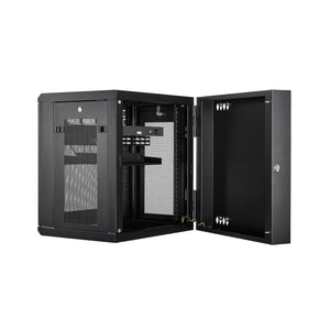 Startech Wall Mount Network Cabinet 12U Hinged Server Rack Enclosure
