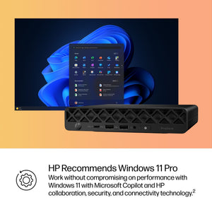 Hp Prodesk 4 Mini G1I ULTRA5-235T 16GB 512GB W11P