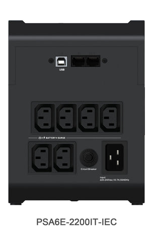 Vertiv Powerups 200 2200VA 1225W Line Interactive 230W 6XC13