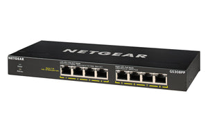 Netgear 8-PORT Gb POE+ Flex Switch Fanless