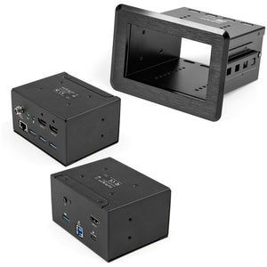 Startech Conference Room Table Connectivity Box W Laptop Docki