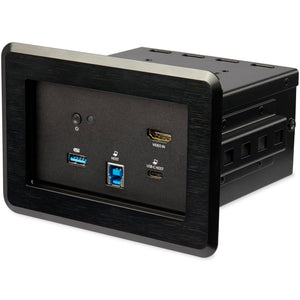 Startech Conference Room Table Connectivity Box W Laptop Docki