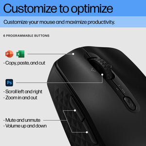 HP 425 Programmable Wireless Mouse